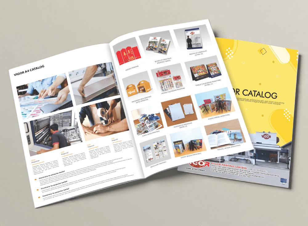 Catalog Printing service malaysia