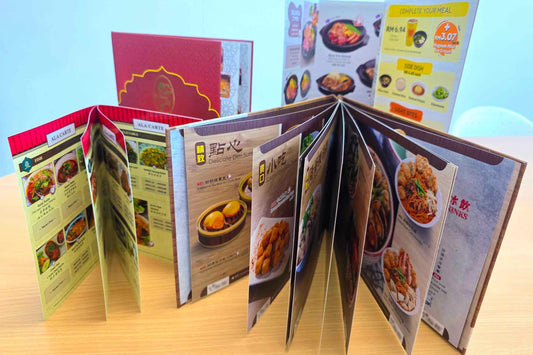 food menu printing service